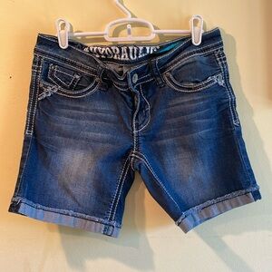 Hydraulic Jean Shorts